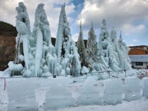 청양 알프스마을 칠갑산 눈썰매장, 얼음분수축제 정보