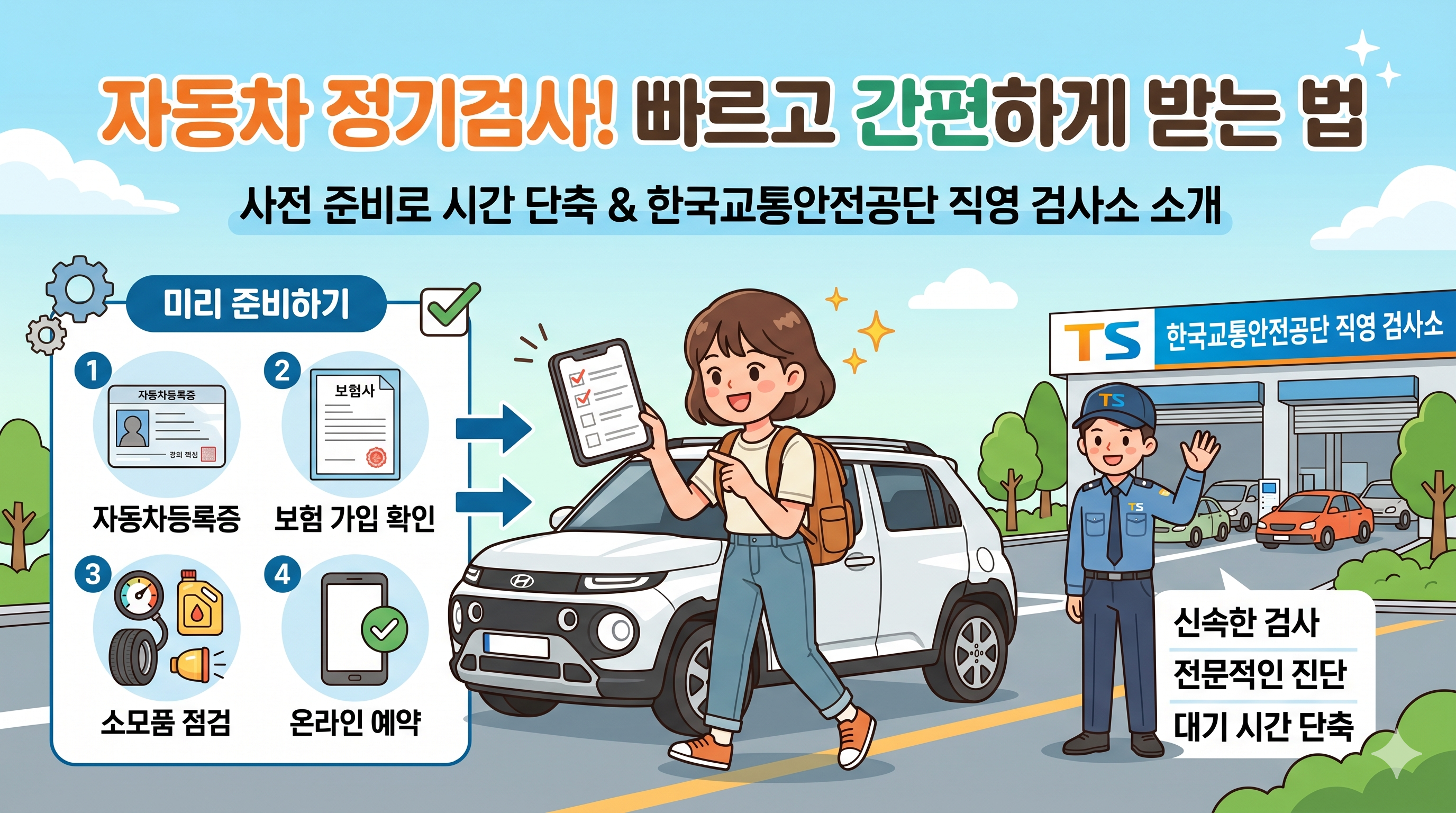 강북구민 필수! 자동차 정기검사 놓치면 과태료 폭탄? 예약부터 과태료 예방까지 완벽 가이드