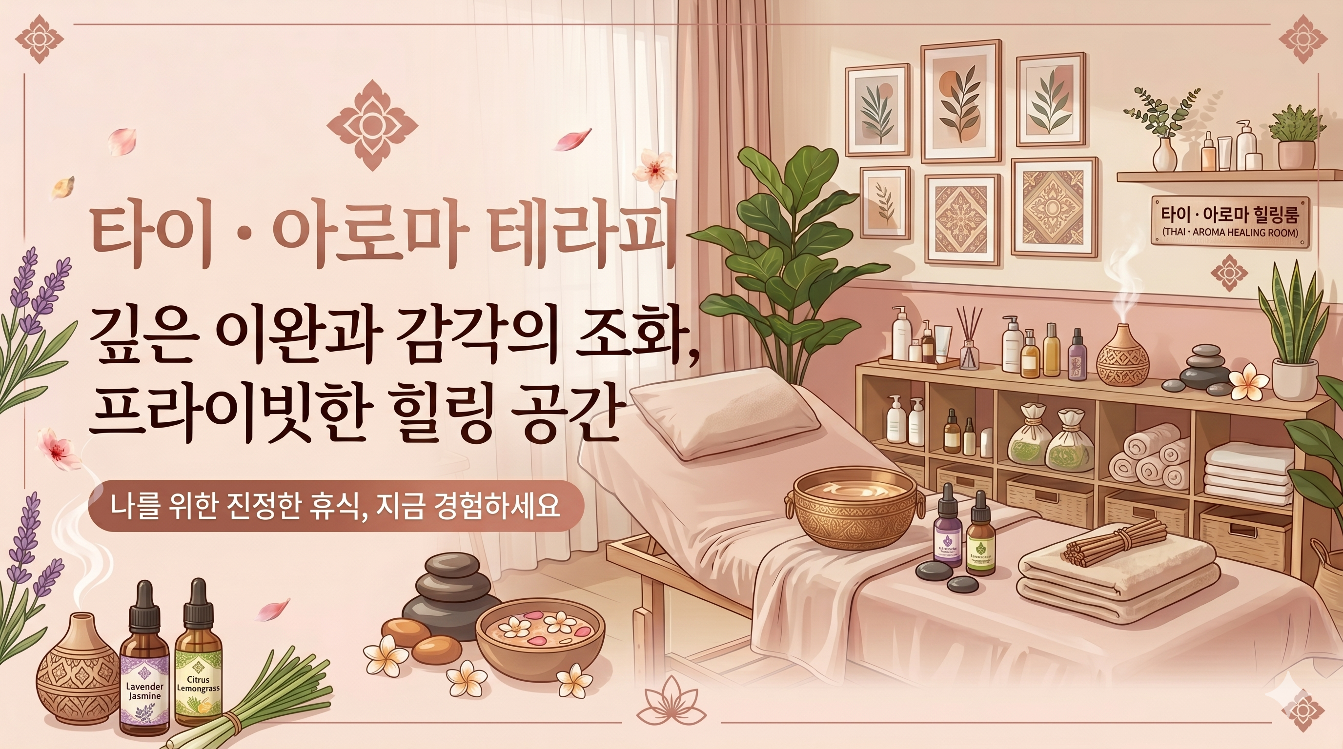 구미시 타이 마사지 & 아로마 테라피: 만성 피로 탈출 가이드