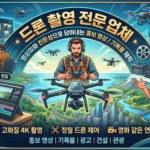 압도적 영상미! 기업 홍보물 드론 촬영 업체 비용 및 섭외 가이드 (강남구)