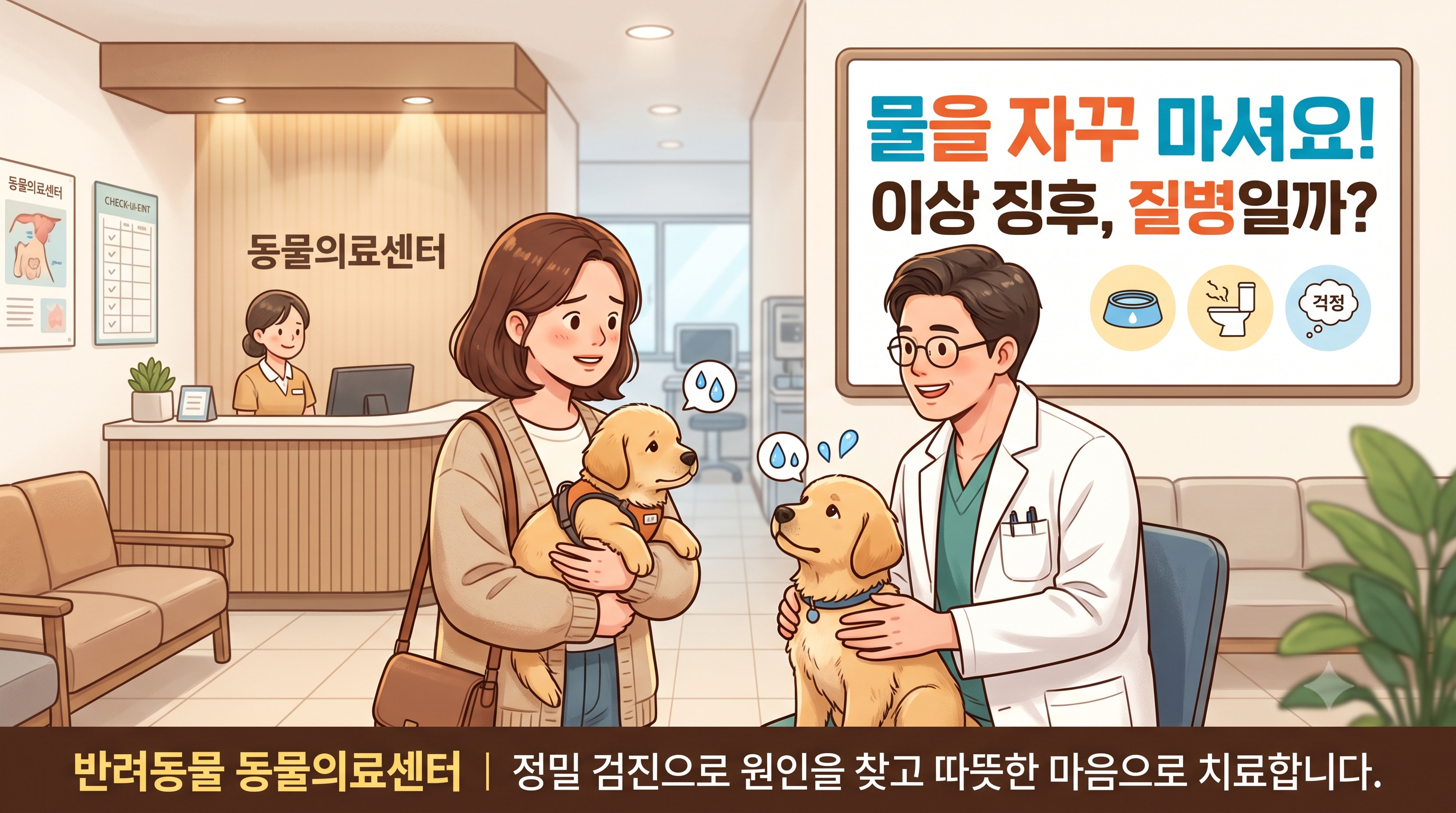 물 많이 먹고 배 빵빵? 강북구 24시 동물병원 자궁축농증 응급수술 후기