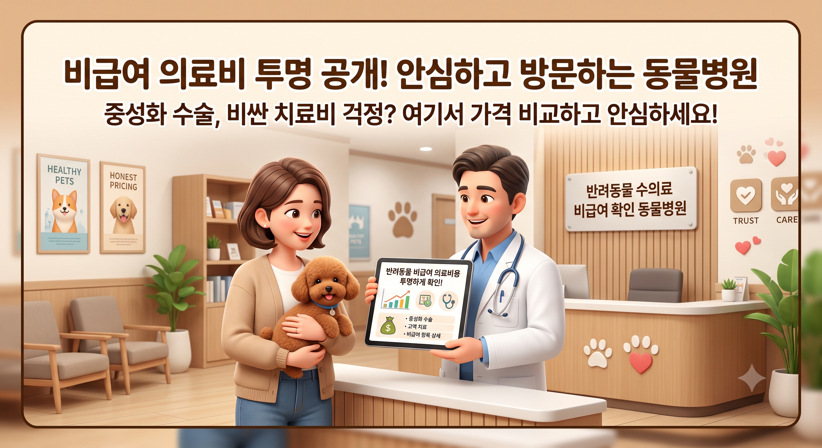 강동구 동물병원 진료비 덤터기 피하는 법! 비급여 항목 확인 가능한 병원 방문 후기