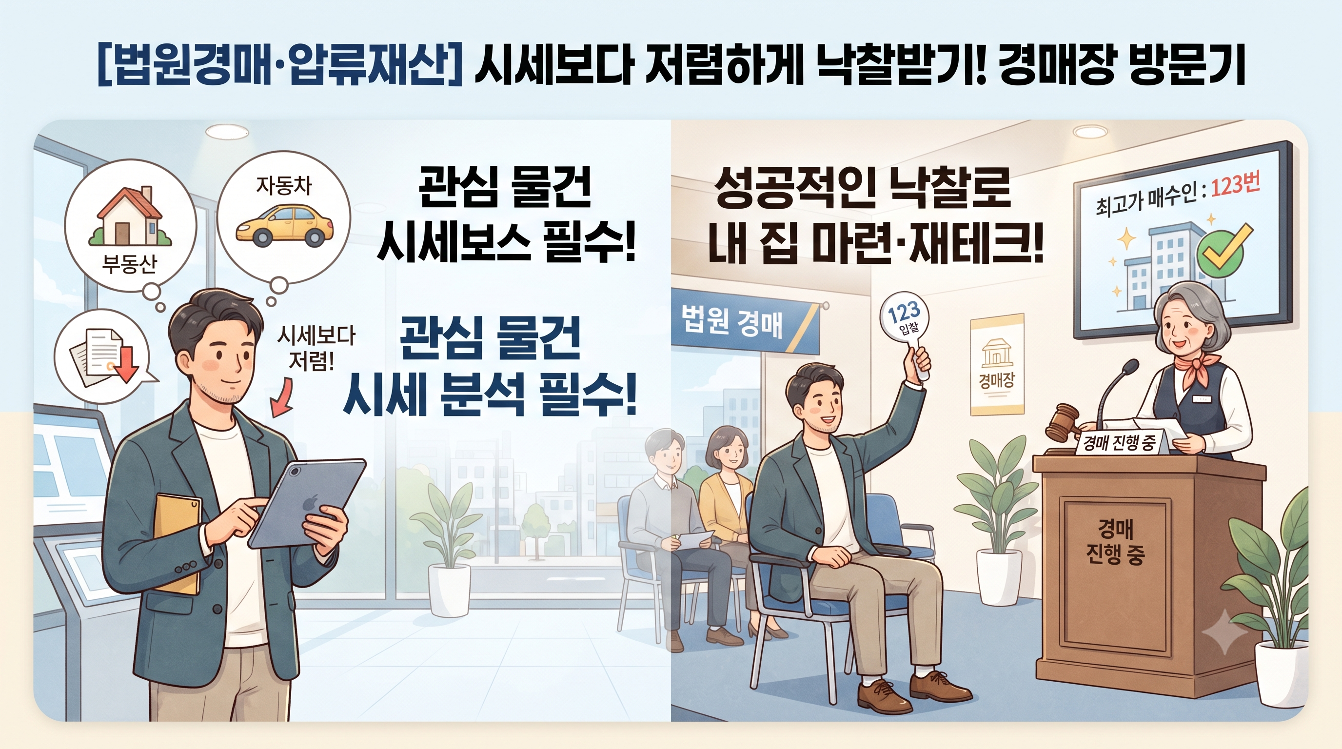 서울 강북구 법원 경매 & 온비드 공매, 시세보다 싸게 득템하는 비밀!