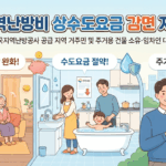 강북구 지역난방비 및 상수도요금 감면 혜택 완벽 가이드