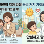 강동구 어린이치과: 아이 이빨 부러졌을 때 응급처치와 병원 가이드
