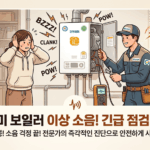 🚨 관악구 귀뚜라미 보일러 소음 긴급 점검: 갑자기 들리는 소리, 안전하게 해결하세요!