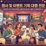 급할수록 전문! 금천구 긴급 행사/이벤트 기획 대행 업체 추천 가이드