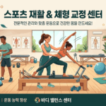 금천구 스포츠 재활 및 체형 교정 센터 추천: 통증 없이 건강한 몸 만들기