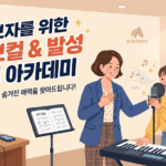 노래방 애창곡 완벽 마스터! 강동구 초보자를 위한 1:1 보컬/발성 교정 아카데미 완벽 가이드