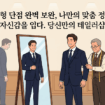 서울 강남구 체형 단점 완벽 커버, 격이 다른 맞춤 정장 테일러샵 가이드