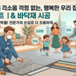 층간소음 고민 끝! 강남구 층간소음 방지 매트 및 바닥재 시공 전문 업체 완벽 가이드