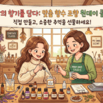 나만의 시그니처 향기, 마포구 향수 공방에서 조향 클래스로 완성하기